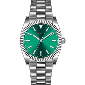 Invicta Celestial Men's Watch Green- 40mm, Steel